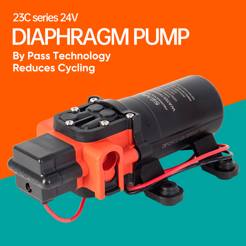 Mini Peristaltic Pump 12V - SEAFLO 12V Marine Water Pump Diaphragm