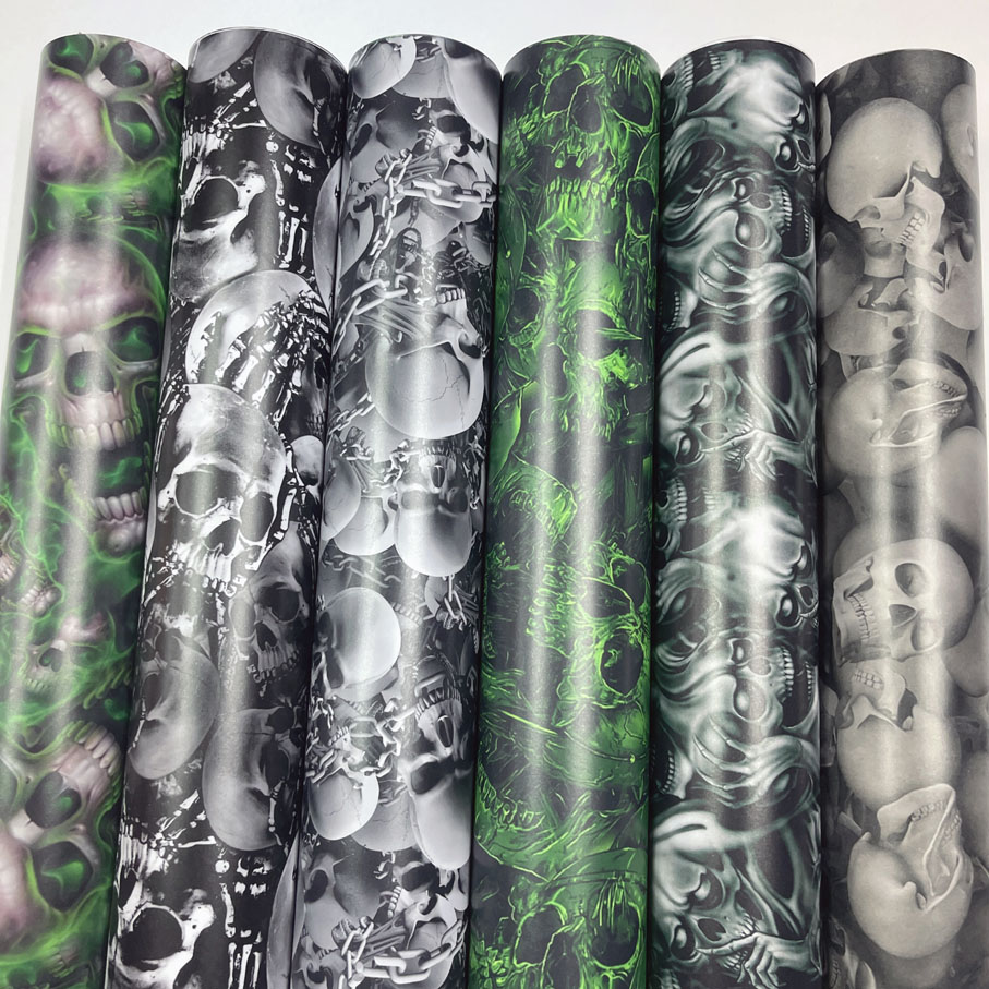 Air Bubble Wrap Roll Packaging - Different New Graffiti Skull StickerBomb Vinyl