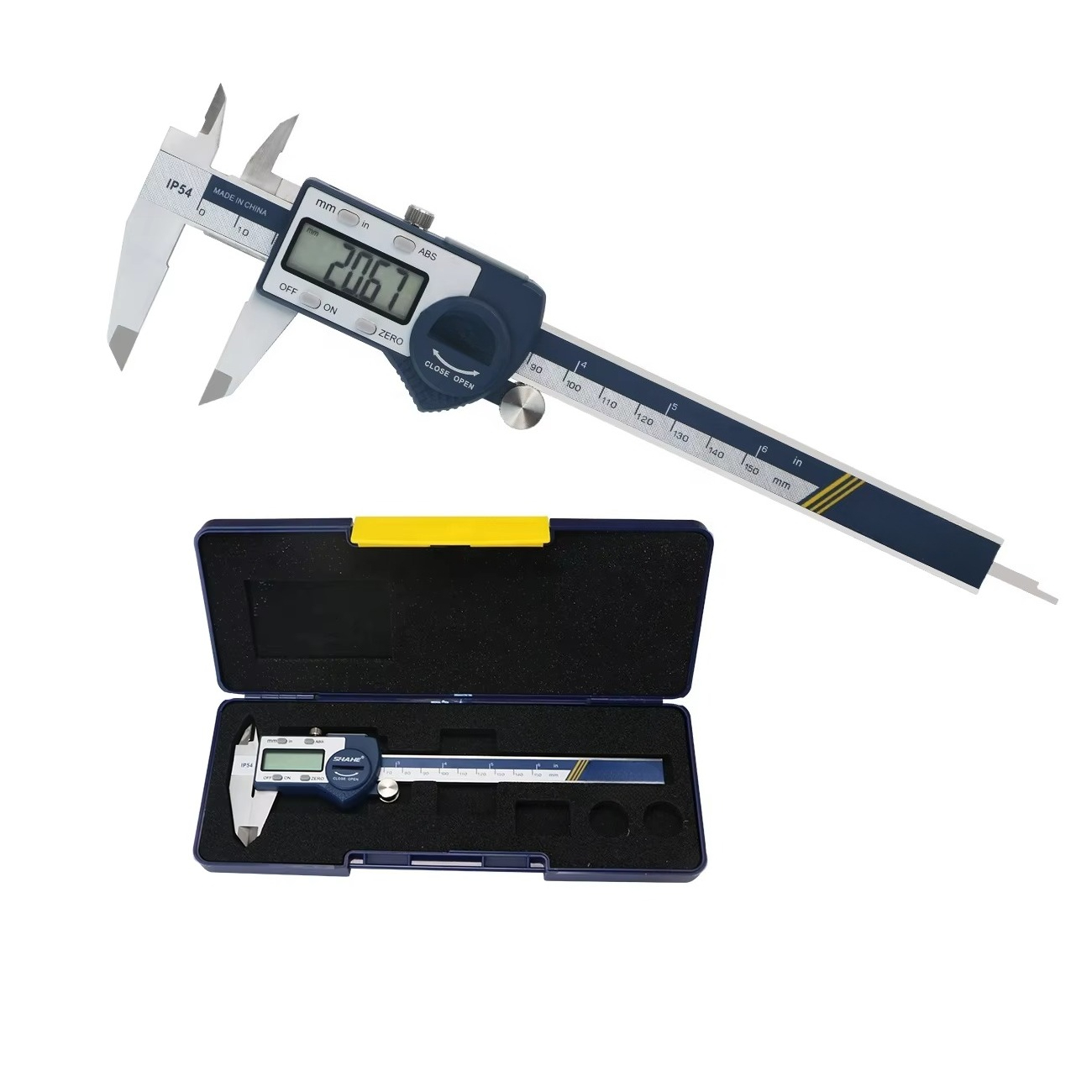 Digital Caliper 150Mm Stainless Steel - IP54 0-150mm Digital Vernier Caliper with