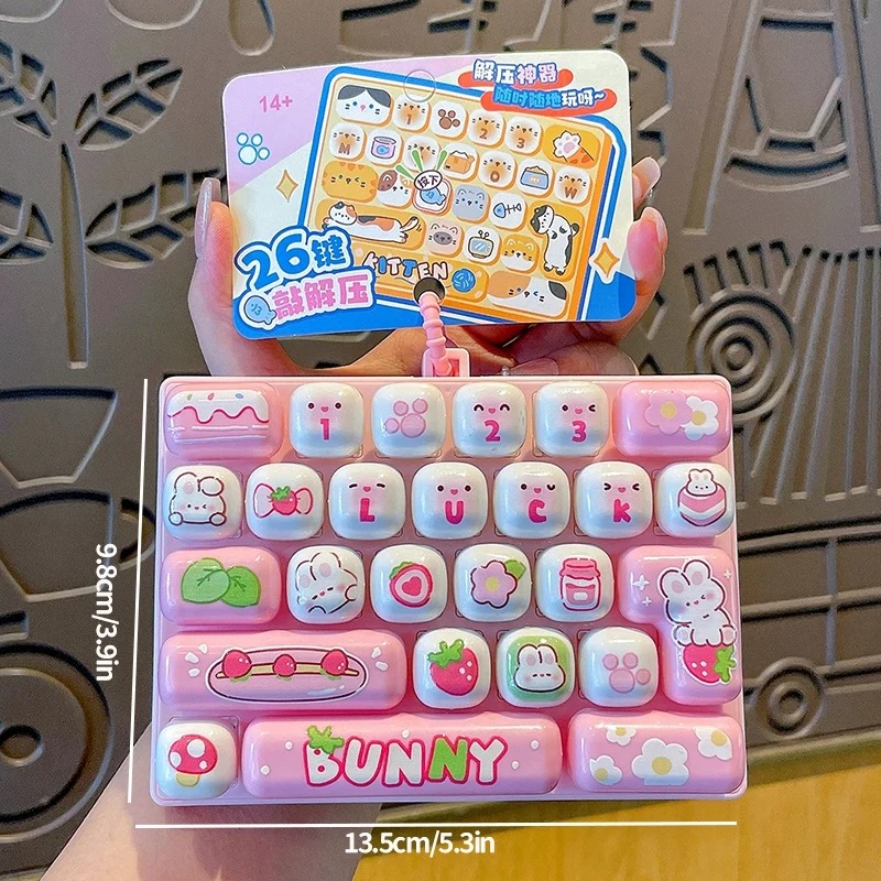 26-Grid Anti-Stress Keyboard K - Packaging review and price