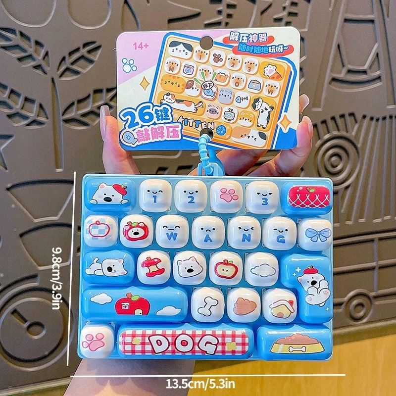 26-Grid Anti-Stress Keyboard K - Packaging review and price