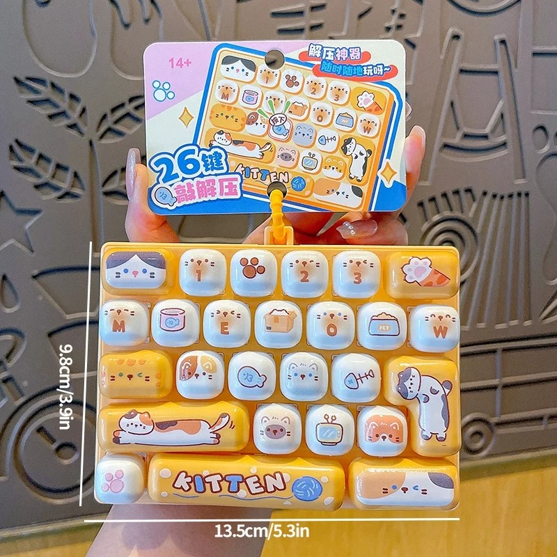 26-Grid Anti-Stress Keyboard K - Packaging review and price
