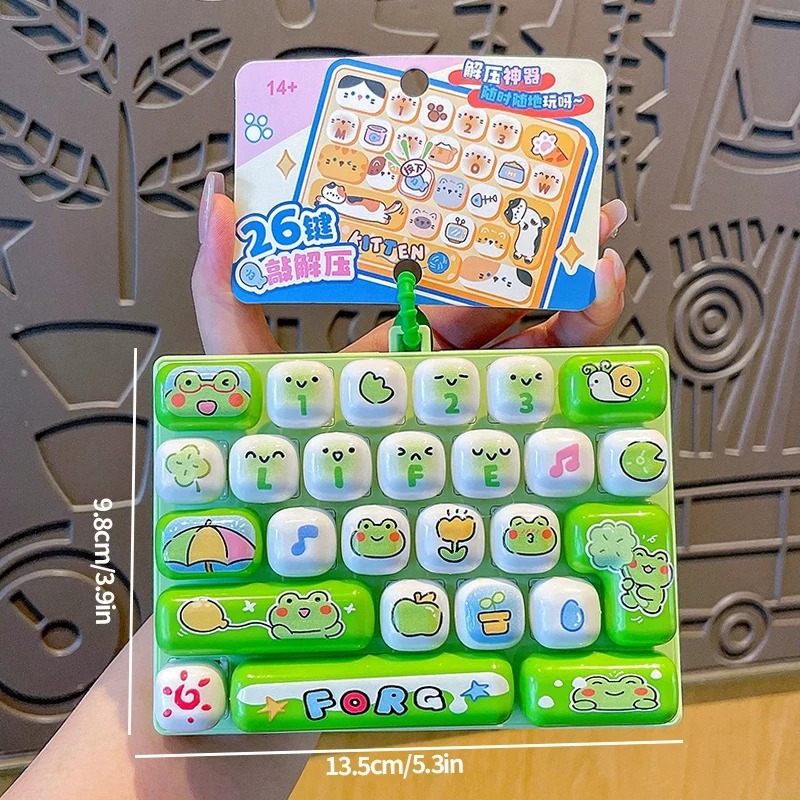 26-Grid Anti-Stress Keyboard K - Packaging review and price
