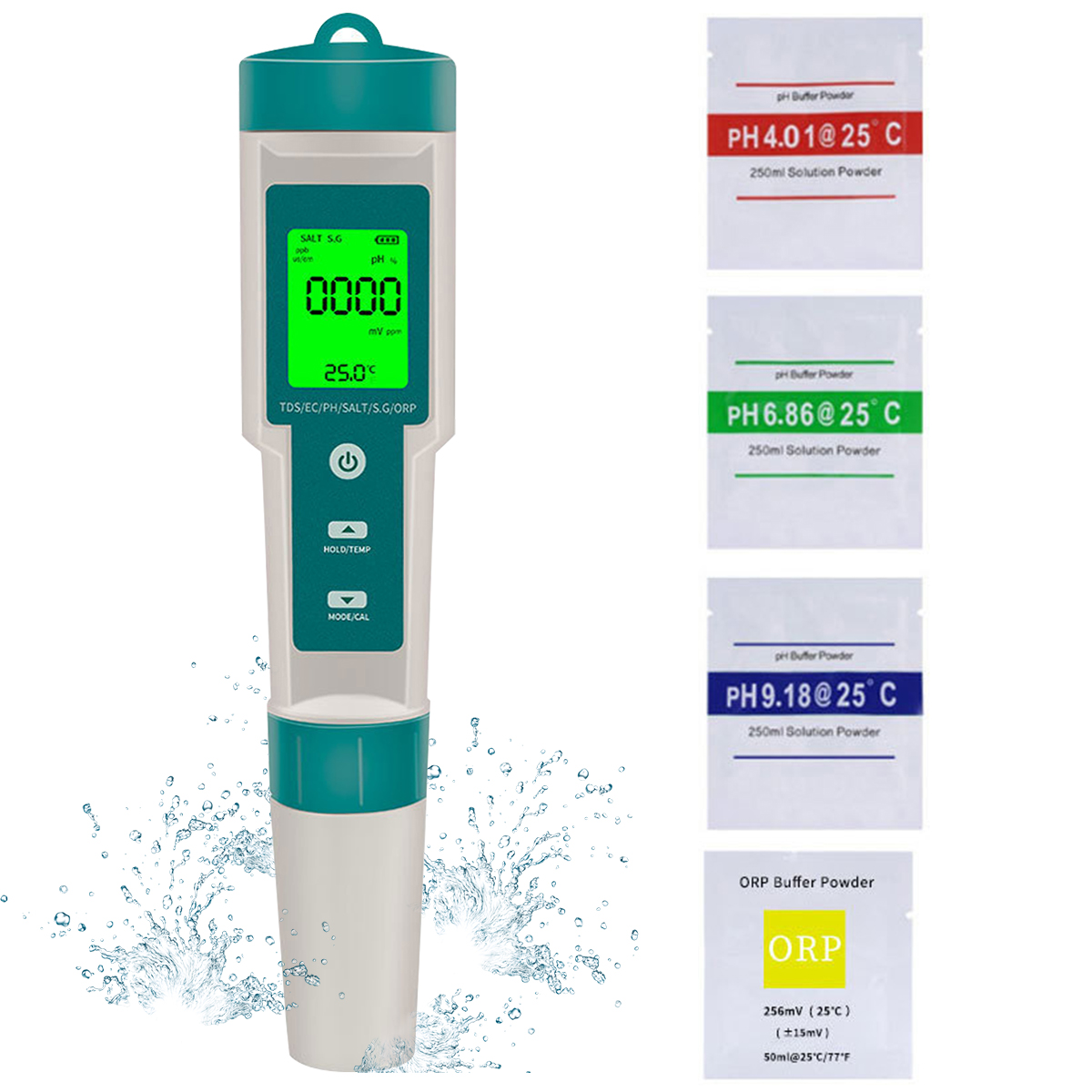 Digital PH Meter 7 In 1 PH/ORP - Ph Meter Digital Water Tester review and price