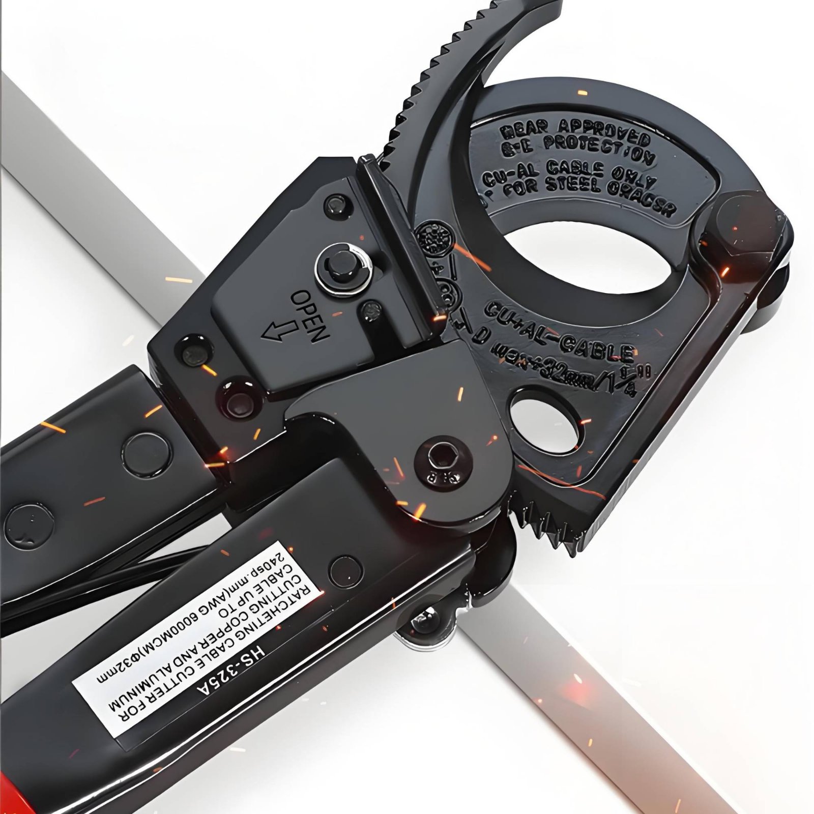 Ratcheting Cable Cutter Quick  - Industrial Tools review and price