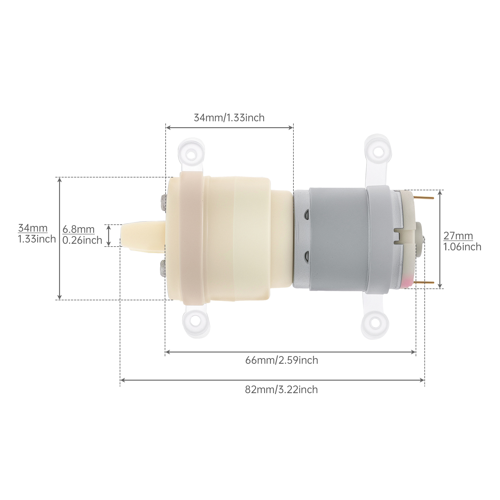 R365 Micro Water Pump Motor DC - Mini Peristaltic Pump 12V review and price