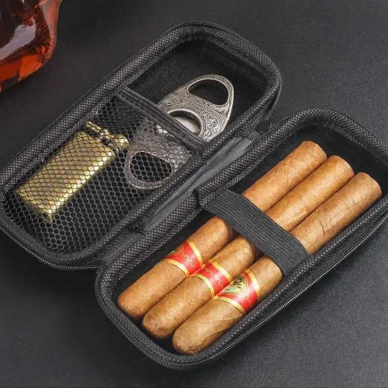 Portable Cigar Case EVA Light  - Packaging review and price