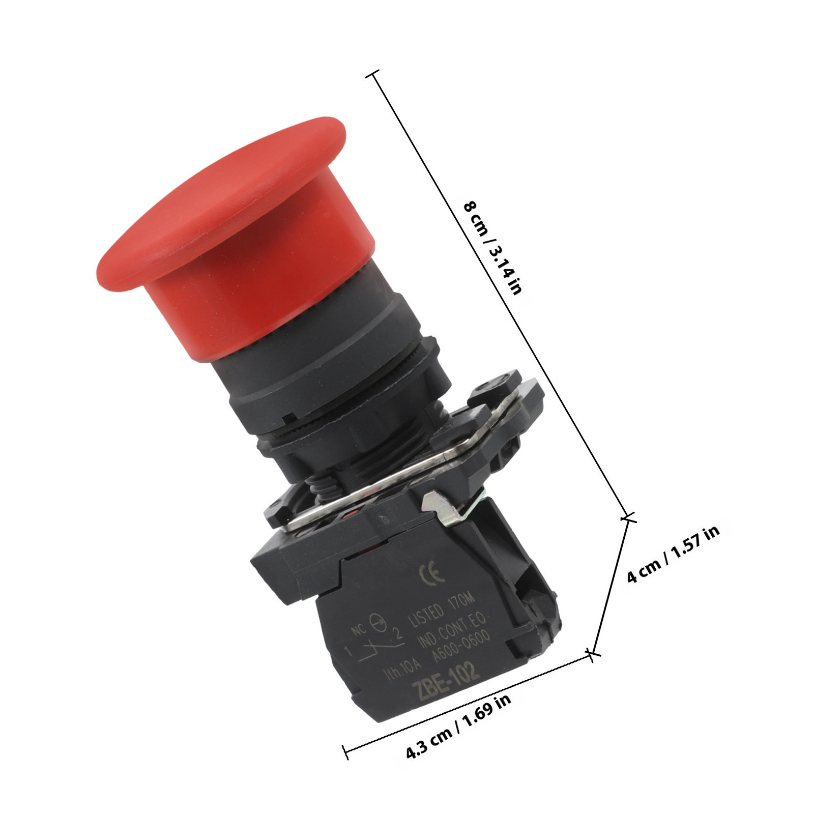 Red Mushroom Stop Button Tool  - Industrial Tools review and price