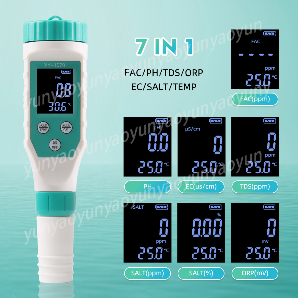 7 in 1 Digital Water Quality T - Ph Meter Digital Water Tester review and price