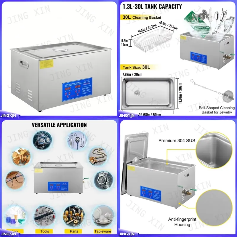 Custom for Digital Ultrasonic  - Ultrasonic Cleaner 30L Industrial review and price