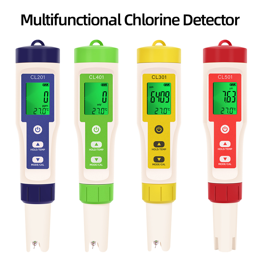PH/CL2/H2/ORP/Temperature Mete - Ph Meter Digital Water Tester review and price