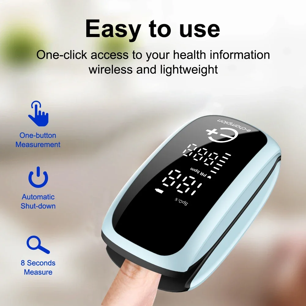 Blood Oxygen Saturation Monito - Pulse Oximeter Fingertip Rechargeable review and price