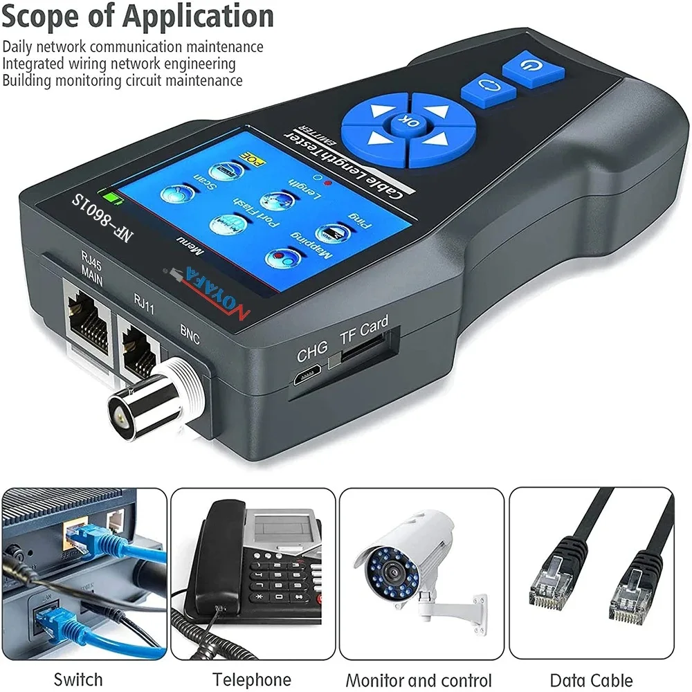 NOYAFA Line Finder Network tes - Test Instruments review and price