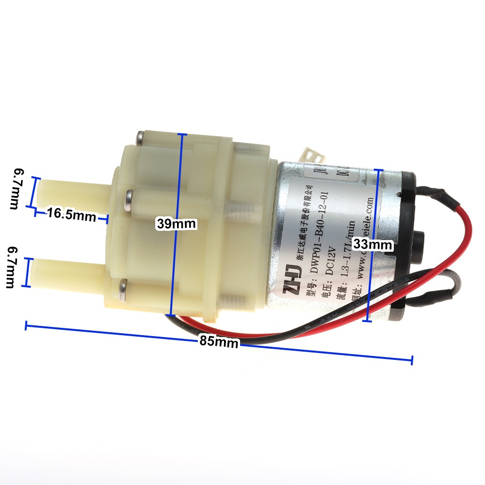 DC6-12V Small 528 Water Pump w - Mini Peristaltic Pump 12V review and price
