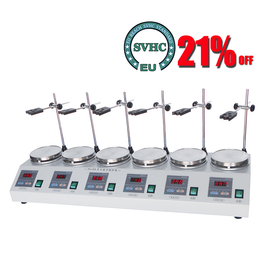 6-head Magnetic Heating Stirre - Lab Magnetic Stirrer Hot Plate review and price