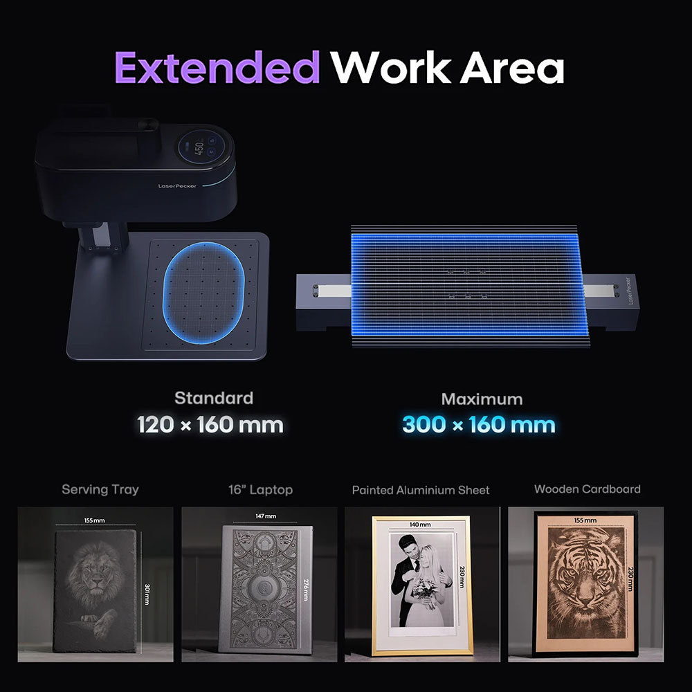 LASERPECKER 4 LP4 Laser Engrav - Fiber Laser Marking Machine 30W review and price