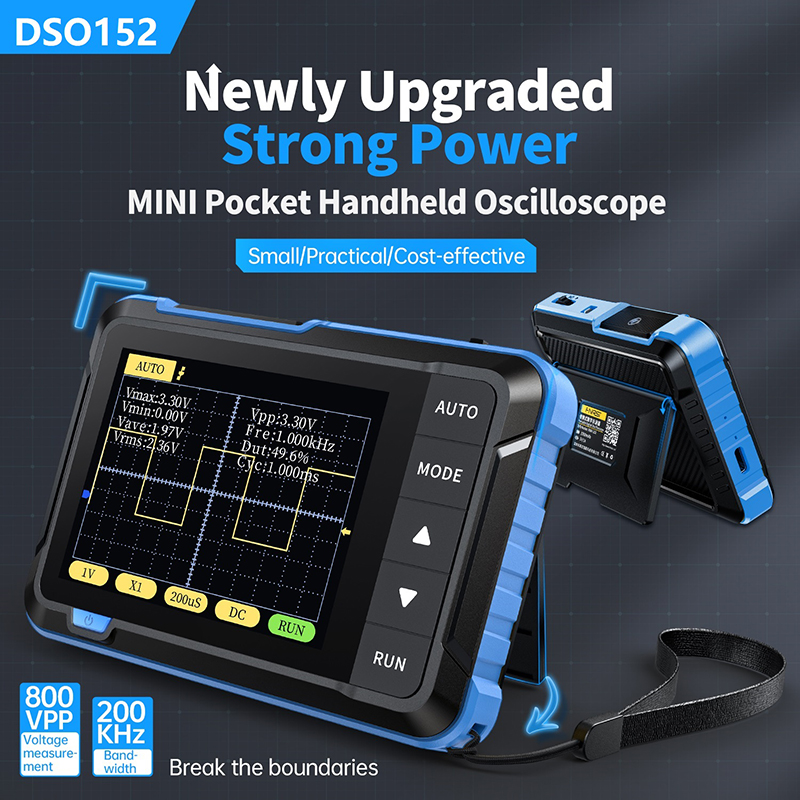 FNIRSI DSO152 Mini Handheld Di - Fnirsi Digital Oscilloscope Handheld review and price