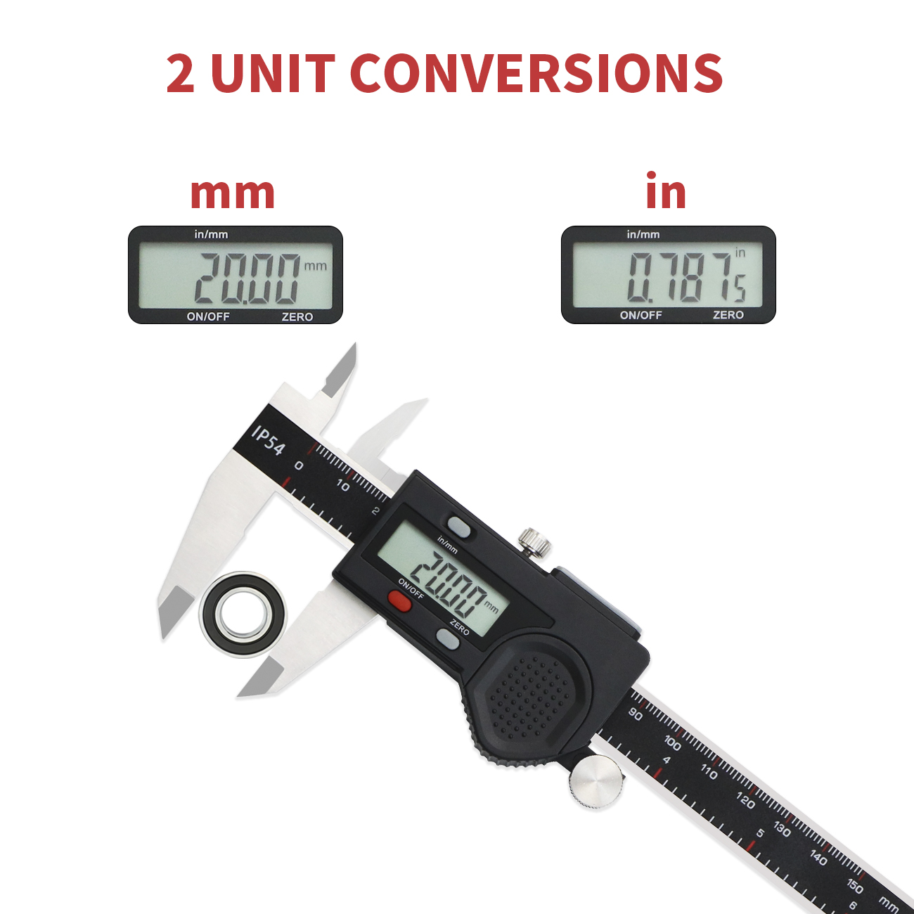 SHANHR IP54 Waterproof Digital - Digital Caliper 150Mm Stainless Steel review and price