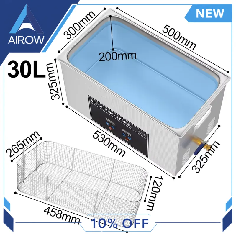 for 600W 30L Ultrasonic Cleane - Ultrasonic Cleaner 30L Industrial review and price