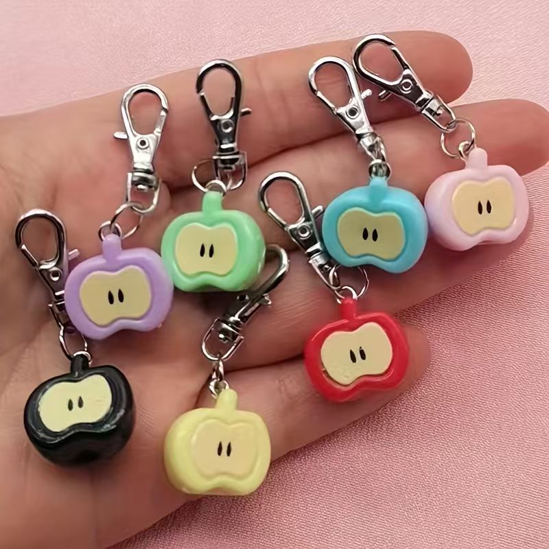 7pcs resin simulated Apple key - Packaging review and price