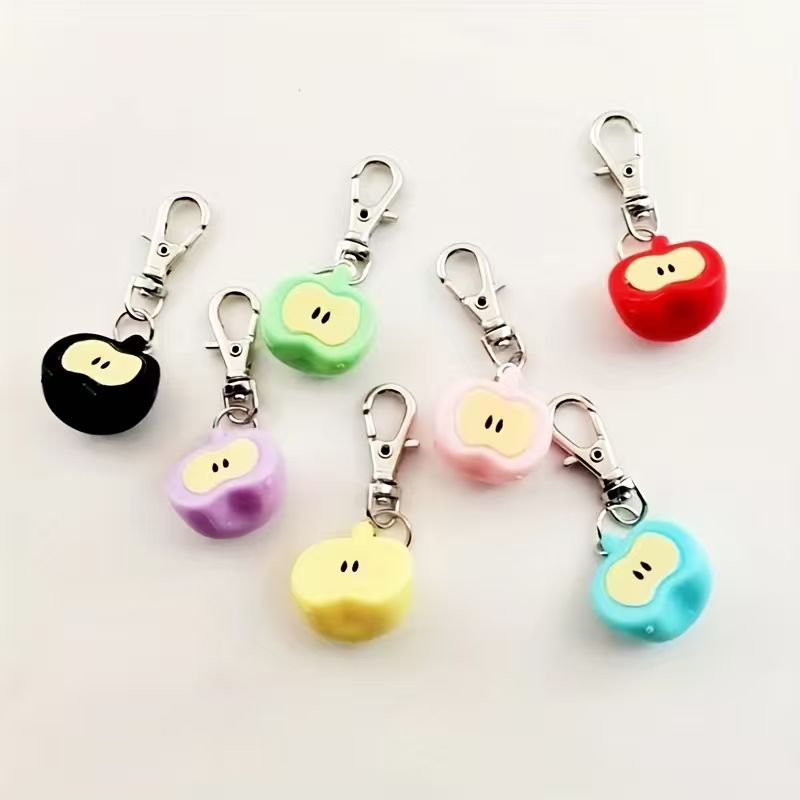 7pcs resin simulated Apple key - Packaging review and price