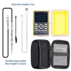 100MHz Bandwidth 500MS Samplin - Fnirsi Digital Oscilloscope Handheld review and price