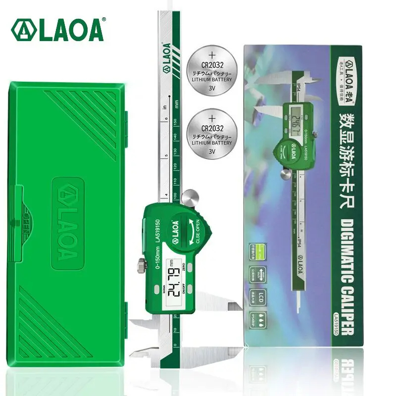 LAOA Digital Vernier Caliper 6 - Digital Caliper 150Mm Stainless Steel review and price
