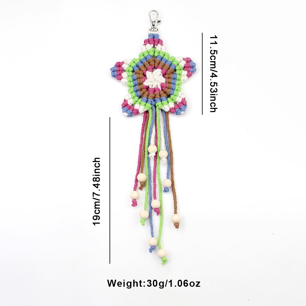 Boho Pentagram Tassel Pendant  - Packaging review and price