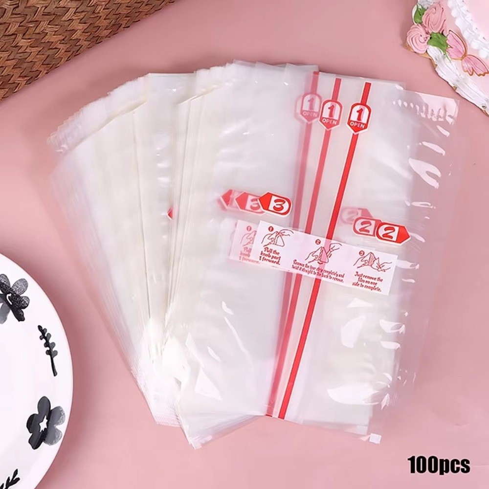 100Pcs PP Disposable Triangle  - Packaging review and price