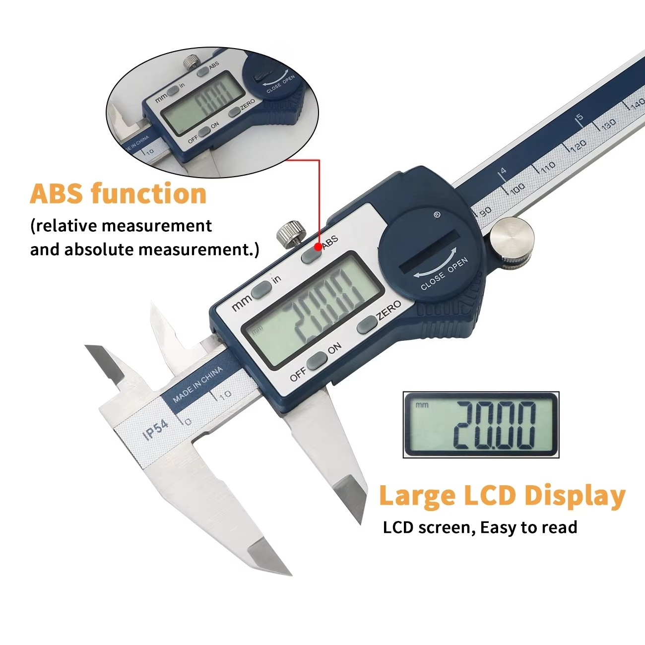 IP54 0-150mm Digital Vernier C - Digital Caliper 150Mm Stainless Steel review and price