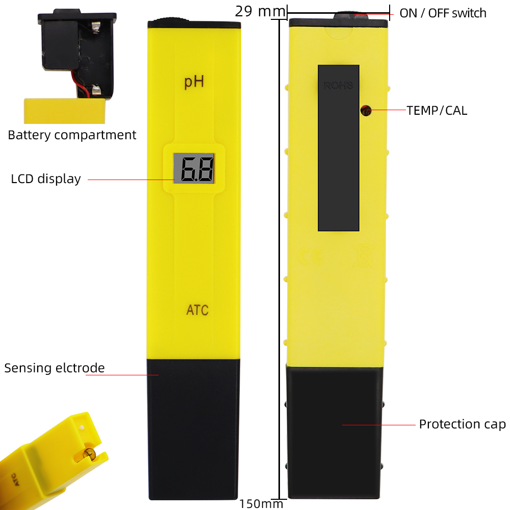 Digital PH Meter Pocket Pen Wa - Ph Meter Digital Water Tester review and price