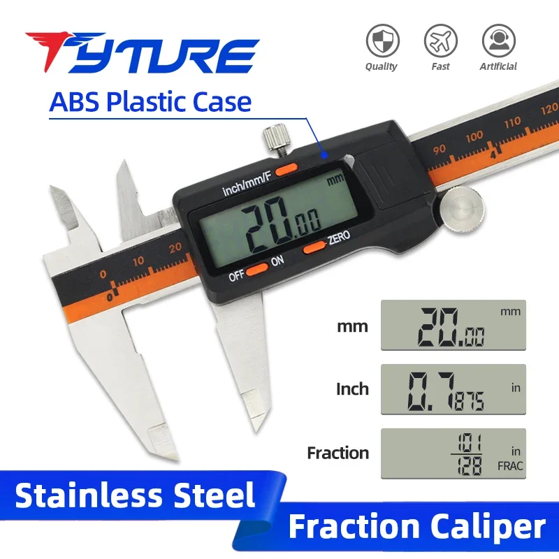 Fraction Metal Caliper Digital - Digital Caliper 150Mm Stainless Steel review and price