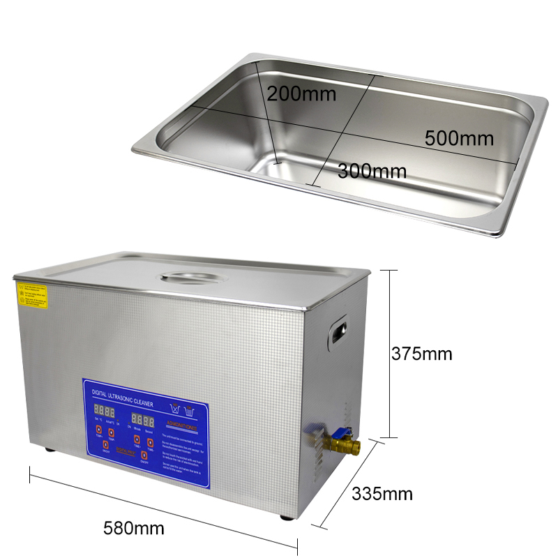 30L Digital Ultrasonic Cleaner - Ultrasonic Cleaner 30L Industrial review and price