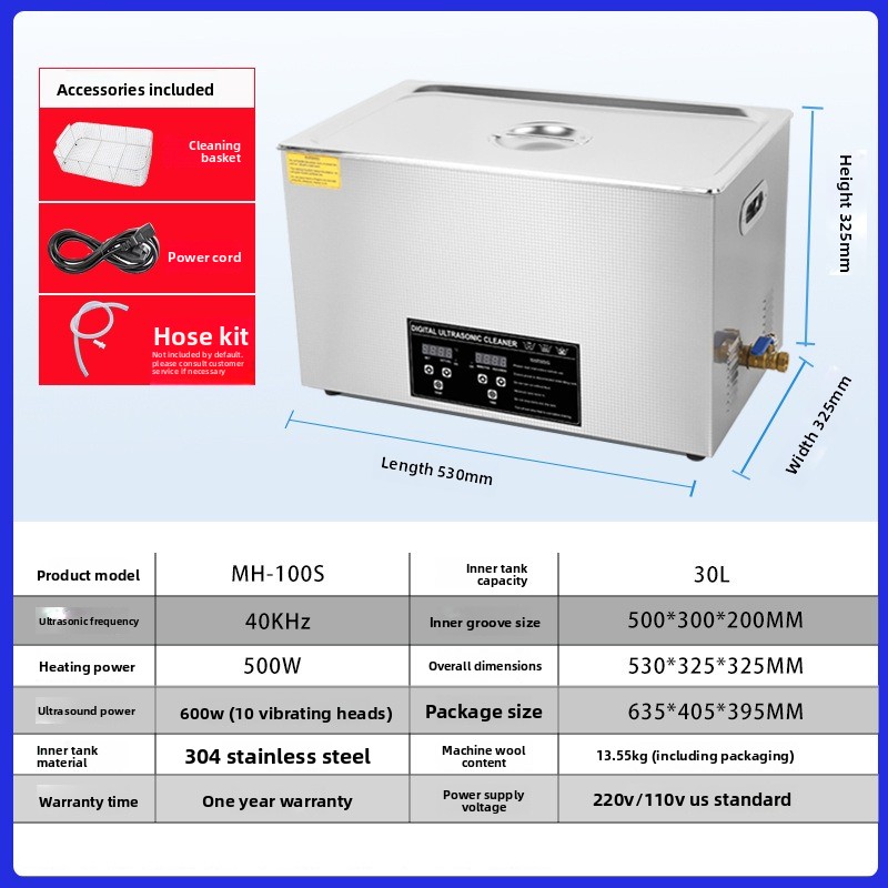 30L High Power Commercial Ultr - Ultrasonic Cleaner 30L Industrial review and price